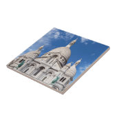 Sacre Coeur on Montmartre hill - Parijs, Frankrijk Tegeltje (Zijkant)