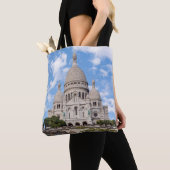 Sacre Coeur on Montmartre hill - Parijs, Frankrijk Tote Bag (Dichtbij)