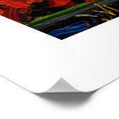 Sacre-Coeur Paris France Starry Night Poster (Hoek)