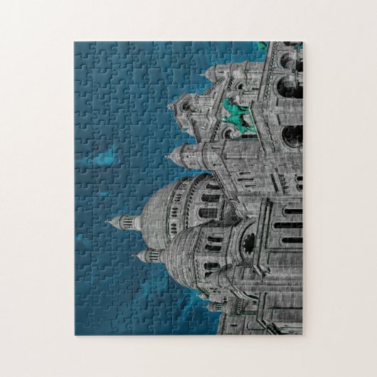 Sacre Coeur Paris. Legpuzzel (Verticaal)