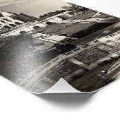 Sacré Coeur  zwart-wit Foto Afdruk (Hoek)