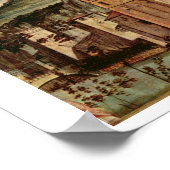 Sacre conversazione, details van de stad en het ka poster (Hoek)