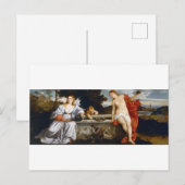 Sacred and Profane Love, Tiziano Vecelli, 1515 Briefkaart (Voorkant / Achterkant)