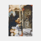 Sacred and Profane Love, Tiziano Vecelli, 1515 Fleece Deken (Voorkant)