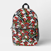 Sacred Anthurium Backpack Bedrukte Rugzak (Voorkant)