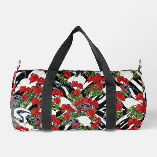 sacred Anthurium Duffle Bag Plunjezak (Achterkant)