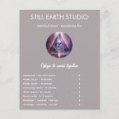 Sacred Axis | Third Eye Design Flyer (Voorkant)