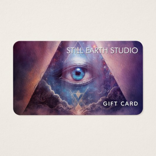 Sacred Axis | Third Eye Design Visitekaartje (Voorkant)