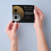 Sacred Balance | Yin Yang-symbool Flyer (Hand)