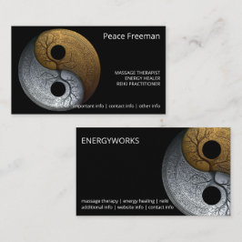 Sacred Balance | Yin Yang-symbool Visitekaartje