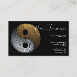 Sacred Balance | Yin Yang-symbool Visitekaartje