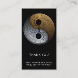 Sacred Balance | Yin Yang-symbool Visitekaartje