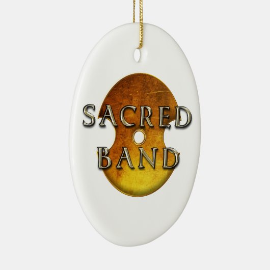Sacred Band Logo Ornament (Rechts)