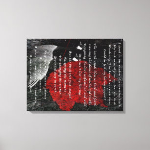 SACRED BIRCH CANVAS AFDRUK