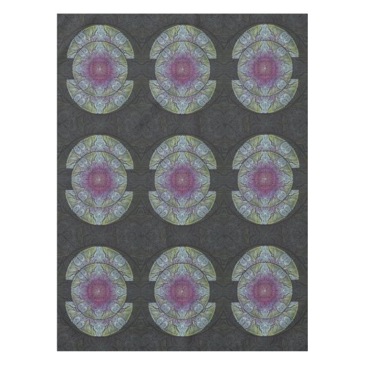 Sacred Bloom Mandala Tafelkleed (Voorkant)