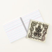 Sacred Blossoms - Indian Flower Ornament Notitiebo Notitieboek (Binnen)