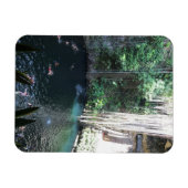 Sacred Blue Cenote, ik Kil, Mexico #2 Foto Magnet Magneet (Horizontaal)