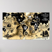 Sacred Breath reeks Wereldkaart Poster (Voorkant)