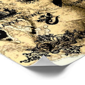 Sacred Breath reeks Wereldkaart Poster (Hoek)