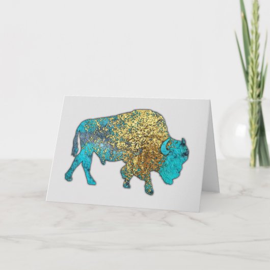 Sacred Buffalo - Talking Canyons, New Mexico Kaart (Voorkant)