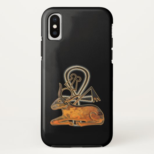 Sacred Bull Egyptian 3D Case-Mate iPhone Case (Achterkant)