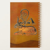 Sacred Bull Egyptian 3D Planner (Achterkant)