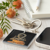 Sacred Bull Egyptian 3D Sleutelhanger (Voorkant Rechts)