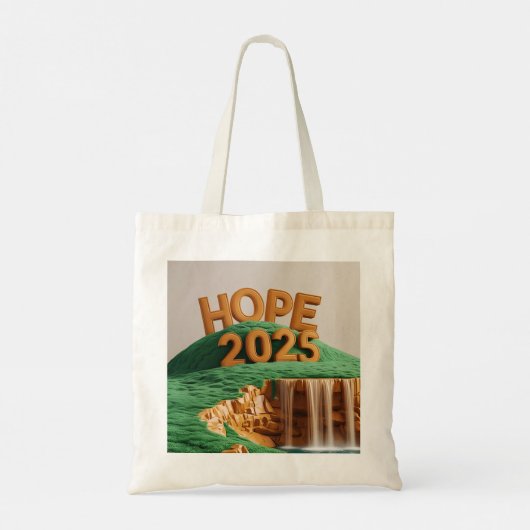 Sacred Cascade Blessing Tote Bag (Achterkant)