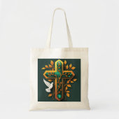 Sacred Cascade Blessing Tote Bag (Voorkant)
