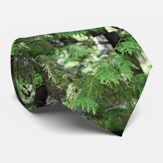 Sacred Cedar Mannen Necktie Stropdas (Opgerold)