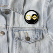 Sacred Chao Ronde Button 5,7 Cm (In situ)