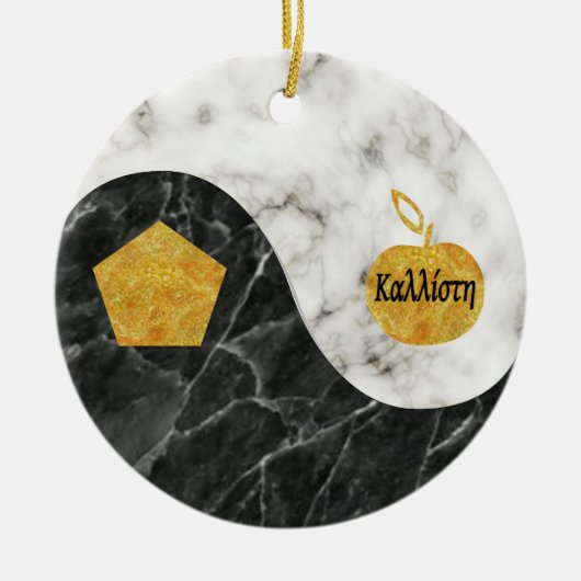 Sacred Chao-sieroog Keramisch Ornament (Voorkant)