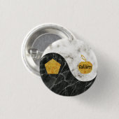 Sacred Chao-toets Ronde Button 3,2 Cm (Voorkant /achterkant)