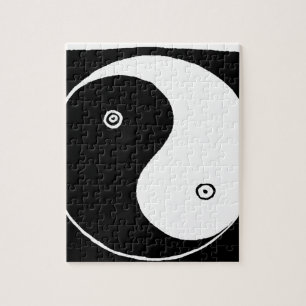 Sacred Chinese Yin Yang Spiritueel Symbool Legpuzzel