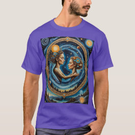 Sacred Cosmic Mirror Goddess Shirt