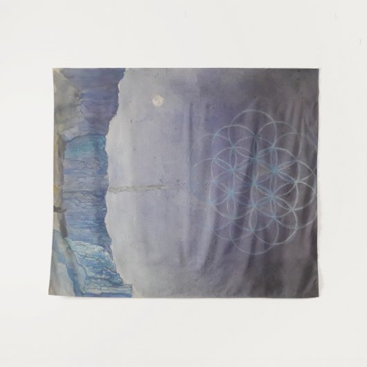 Sacred Dance Tapestry Wandkleed (Voorkant (horizontaal))