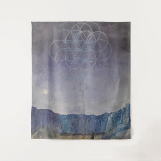 Sacred Dance Tapestry Wandkleed (Voorkant)