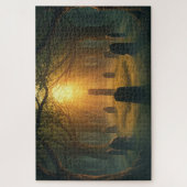 Sacred Druid Circle Jigsaw Puzzle Legpuzzel (Verticaal)