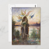 Sacred Elephant (Péri) van Gustave Moreau Briefkaart (Voorkant / Achterkant)