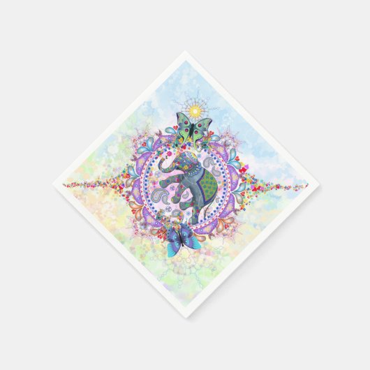 Sacred Elephant Servet (Hoek)