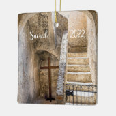 Sacred en symbolic, keramisch ornament (Links)