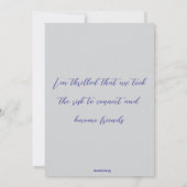 Sacred Encounter Flat Kaart (Achterkant)