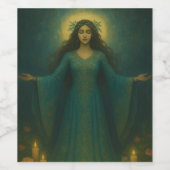 Sacred Feminine Wijn Etiket (Enkel label)