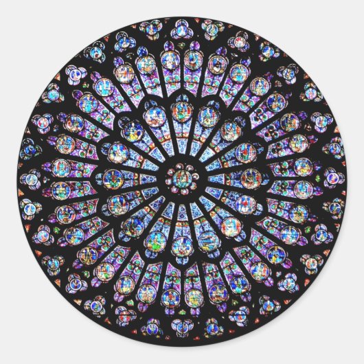 Sacred G Ronde Sticker (Voorkant)