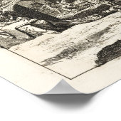 Sacred Geography, reizen van Jezus Poster (Hoek)