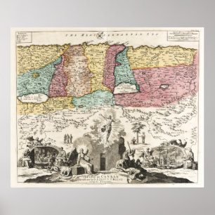 Sacred Geography, reizen van Jezus Poster