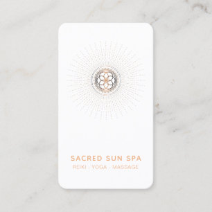 *~* Sacred Geometry Alchemy Shaman Mandala Visitekaartje