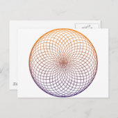 Sacred Geometry Briefkaart (Voorkant / Achterkant)