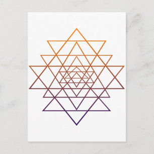 Sacred Geometry Briefkaart