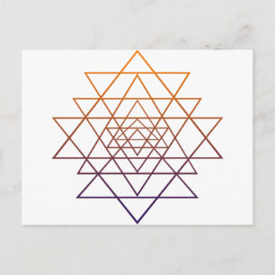 Sacred Geometry Briefkaart
